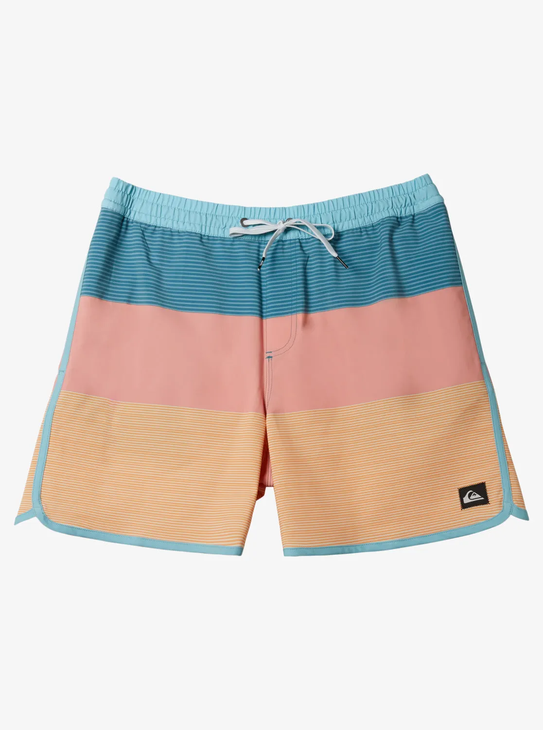 Boys 2-7 Surfsilk Tijuana Volley 12" Elastic Waist Shorts - Canyon Clay