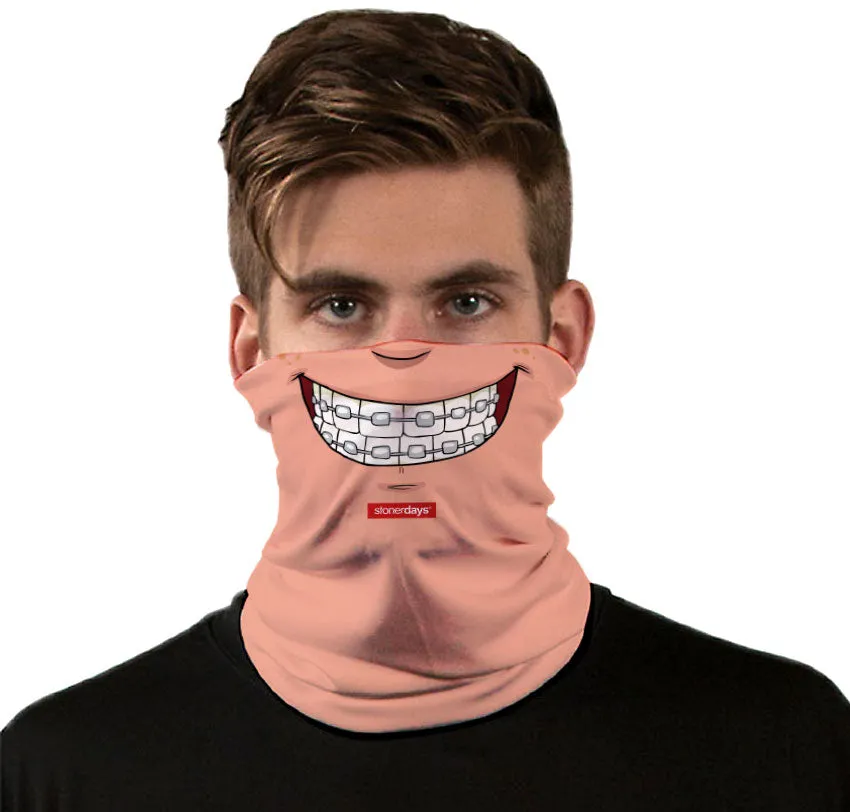 Braces Smiley Neck Gaiter