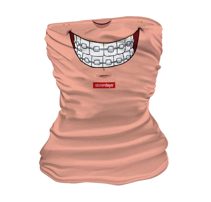 Braces Smiley Neck Gaiter