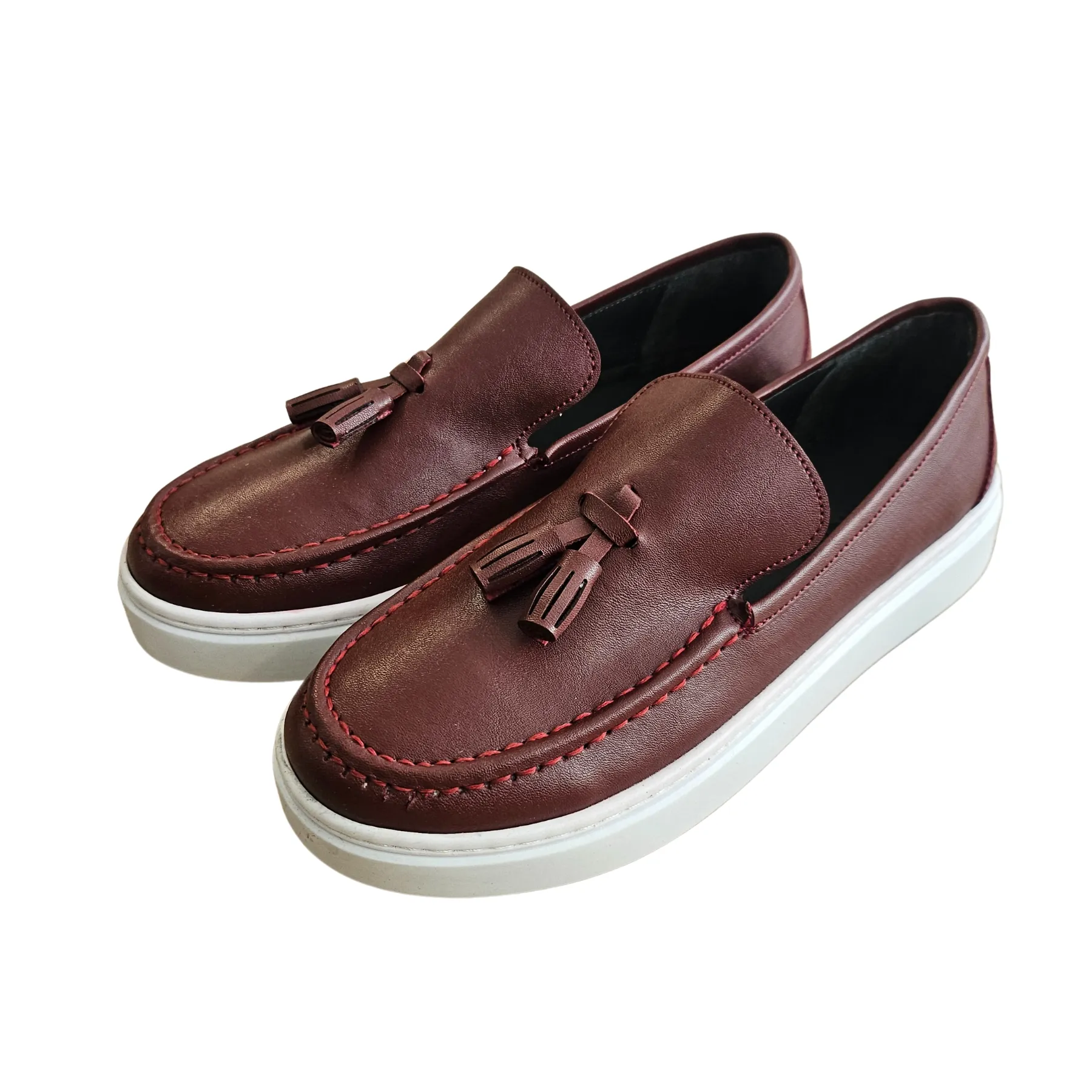 Burgundy Lion's Boys Shoes