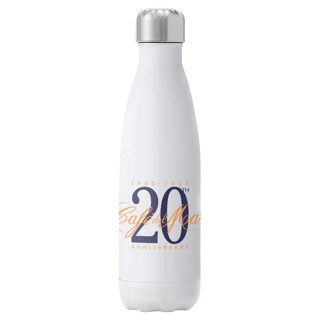 Café del Mar 20th Anniversary Logo Insulated Stainless Steel Water Bottle