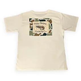 Camo Back Short Sleeve T-Shirt