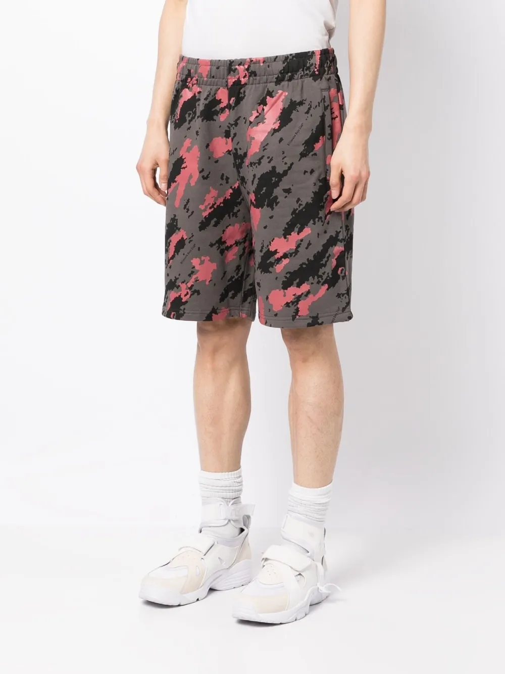 Camouflage-Print Bermuda Shorts