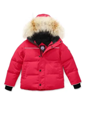 Canada Goose Youth/Kids Down *Parka Snowy Owl Kids - Red