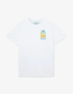 Casablanca White L'Arc Coloré T-Shirt