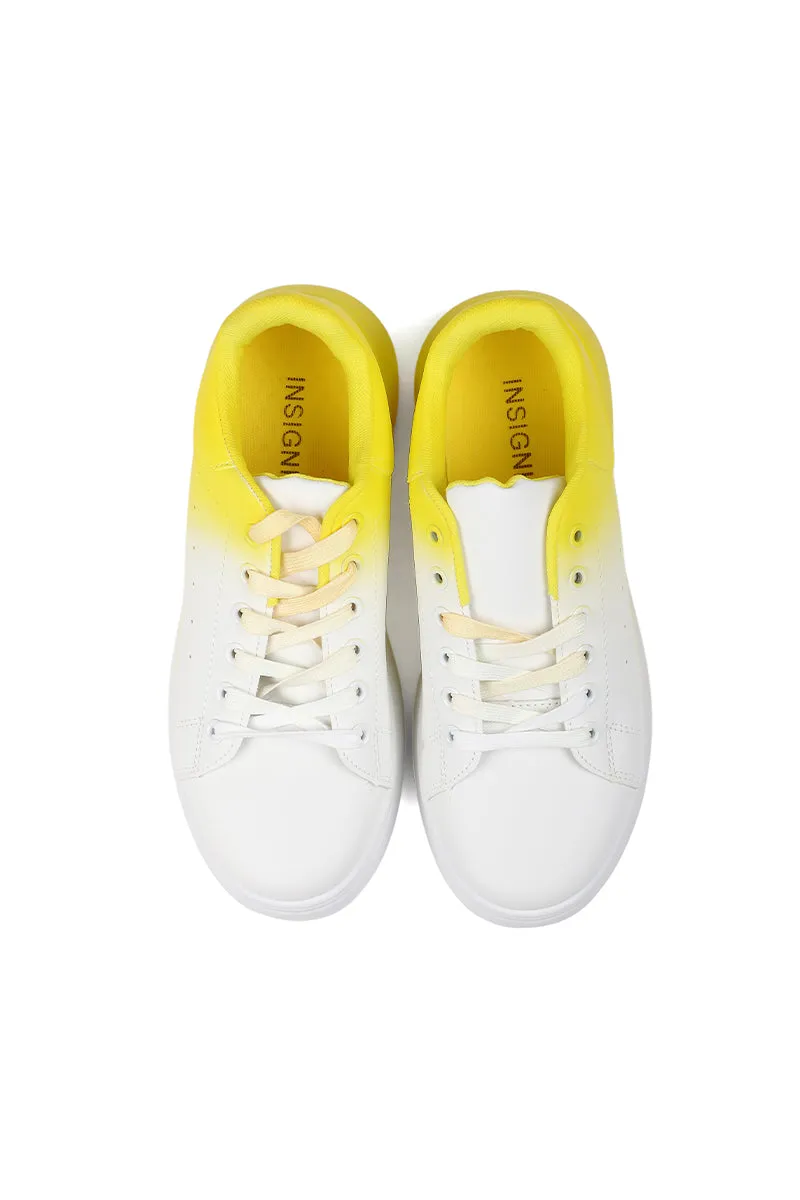 Casual Sneakers I57056-Yellow