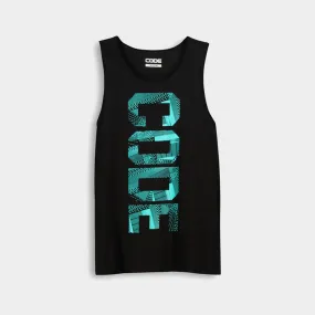 Code Mens Saturn Tank Tops Black/Multi  _ 180654 _ Black