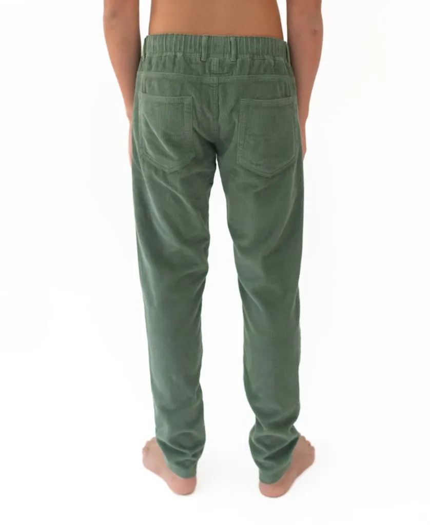 Cord Jogger Pant | Khaki