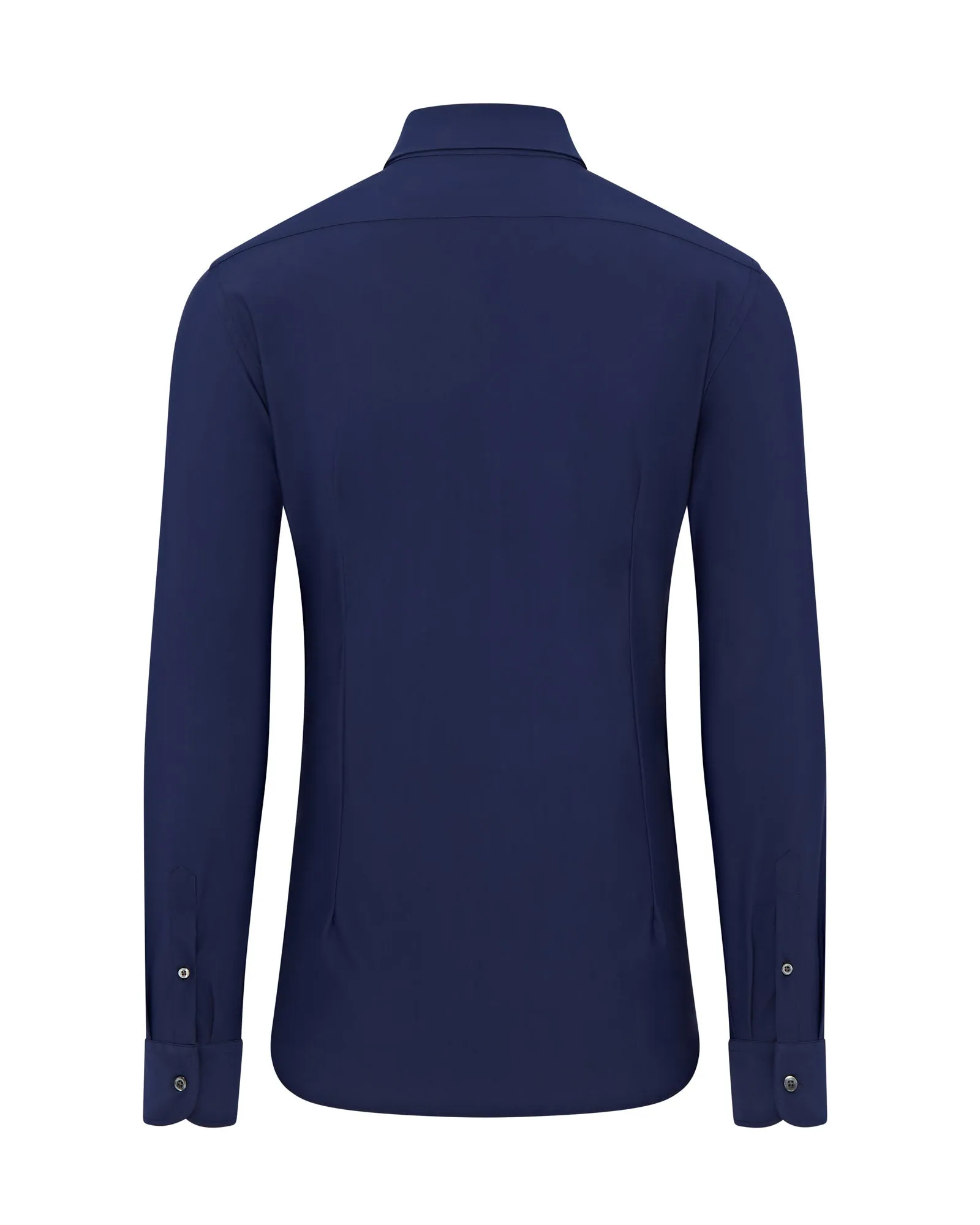 Corneliani Travel Tech Long Sleeve Stretch Shirt (Midnight)