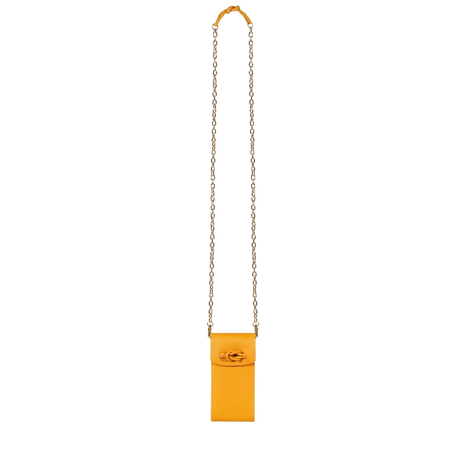 Cornwall, Yellow Phone Crossbody Bag