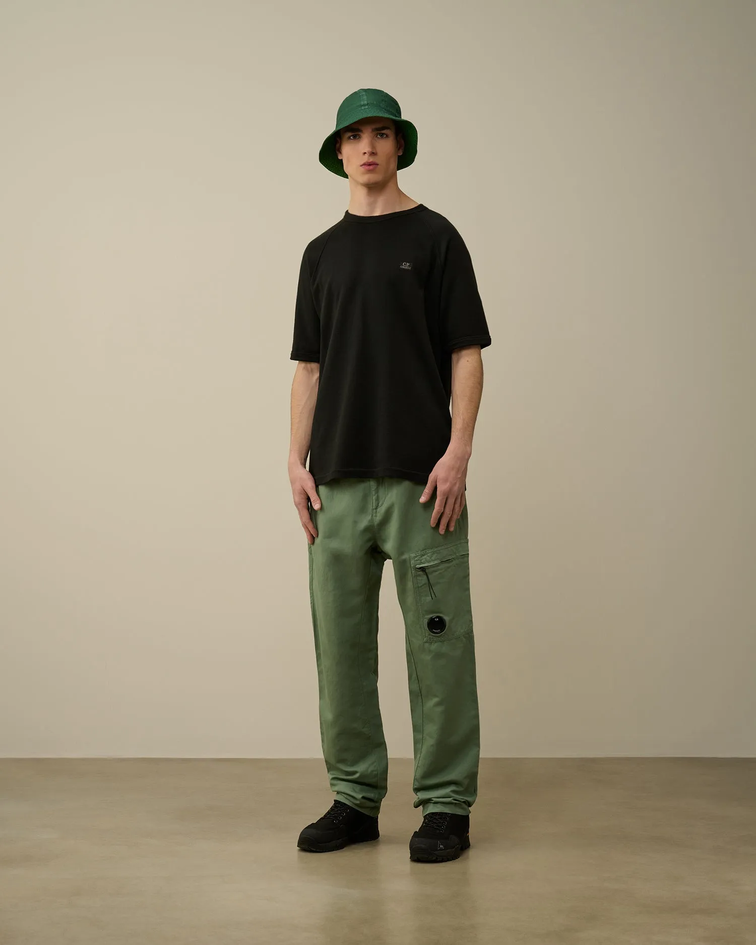 C.P. Company 263A Cotton/Linen Pants - Green