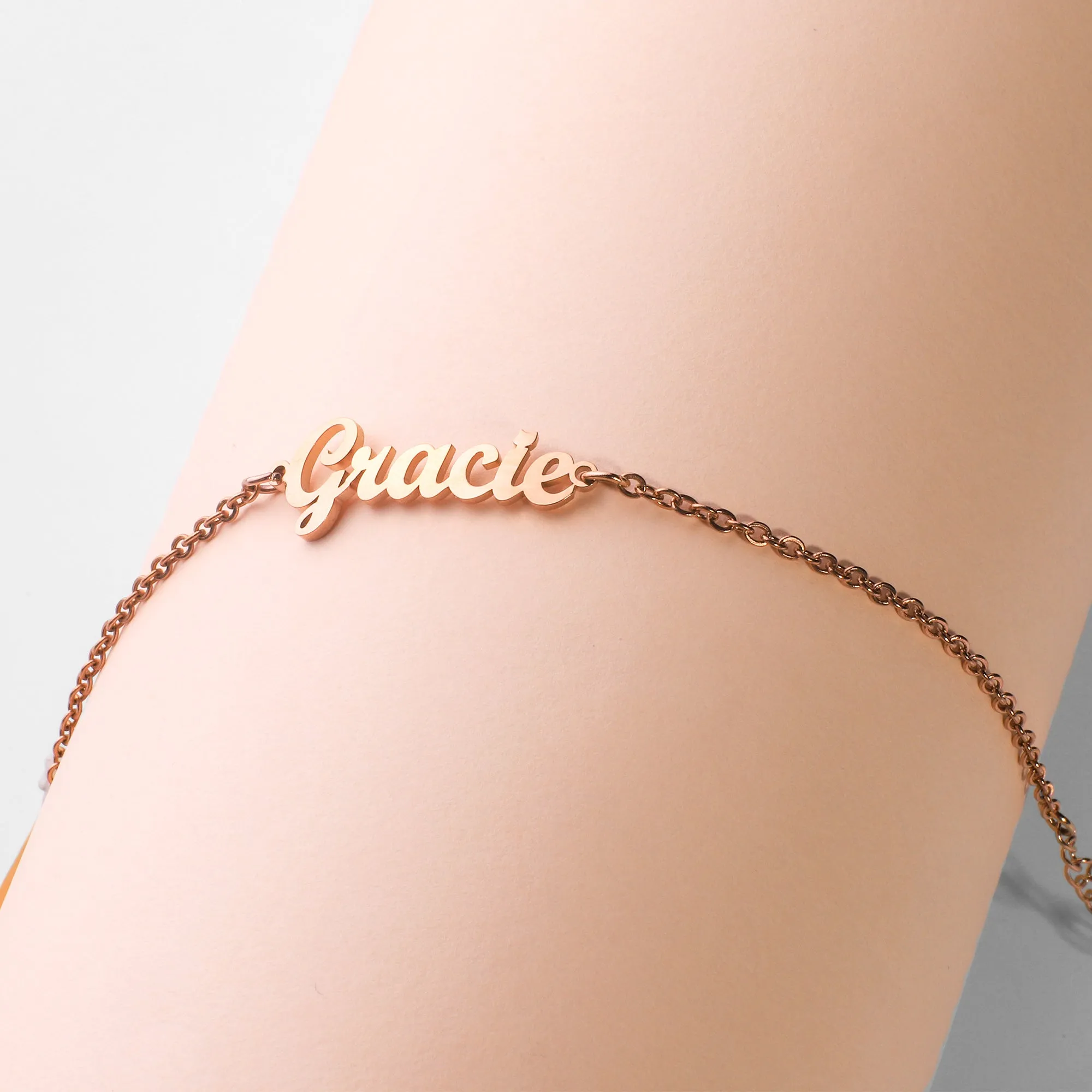 Custom Name Anklet