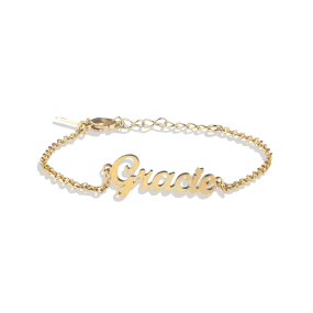 Custom Name Anklet