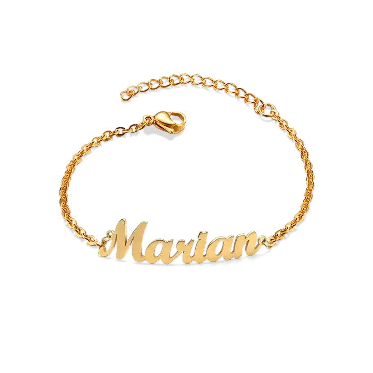 Custom Name Anklet