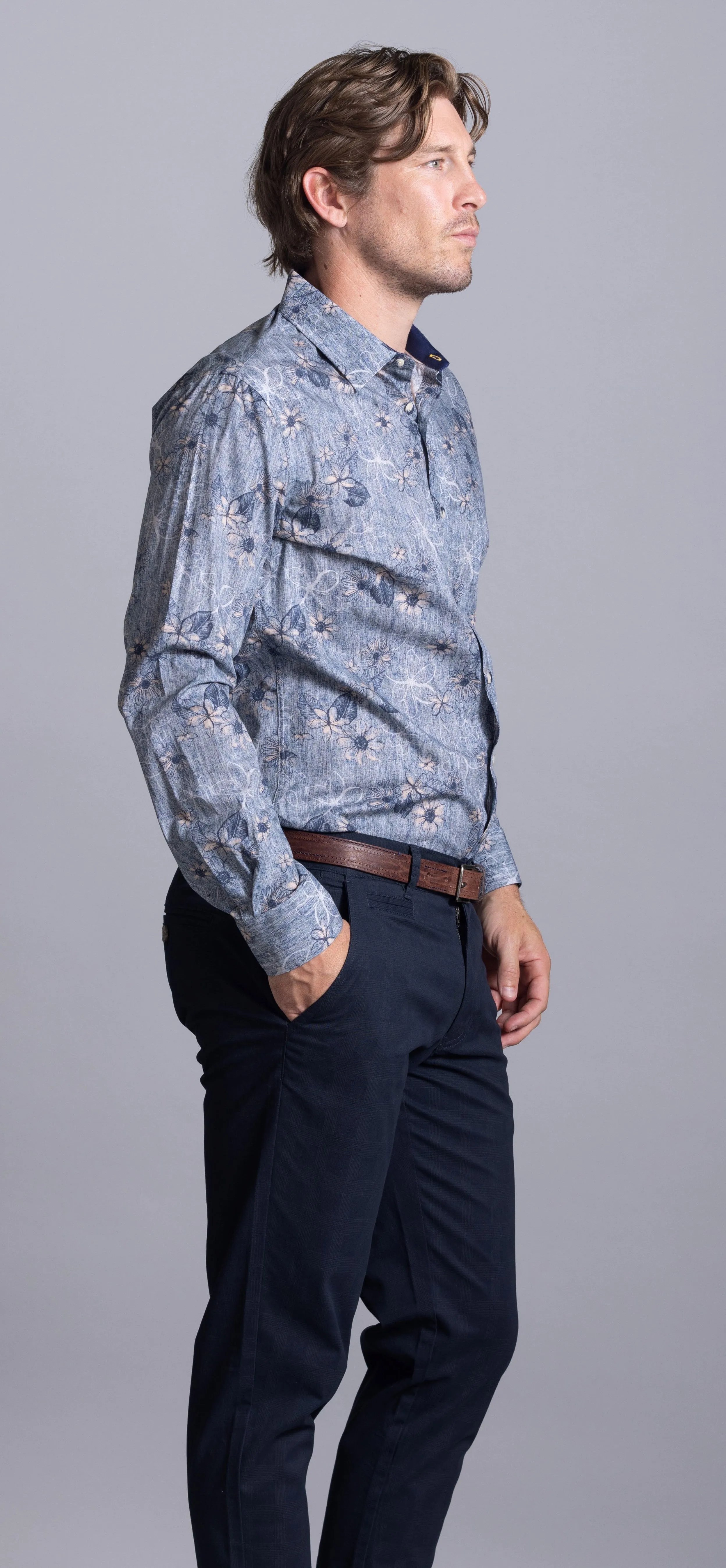 Cutler & Co - Blake Shirt - Haze