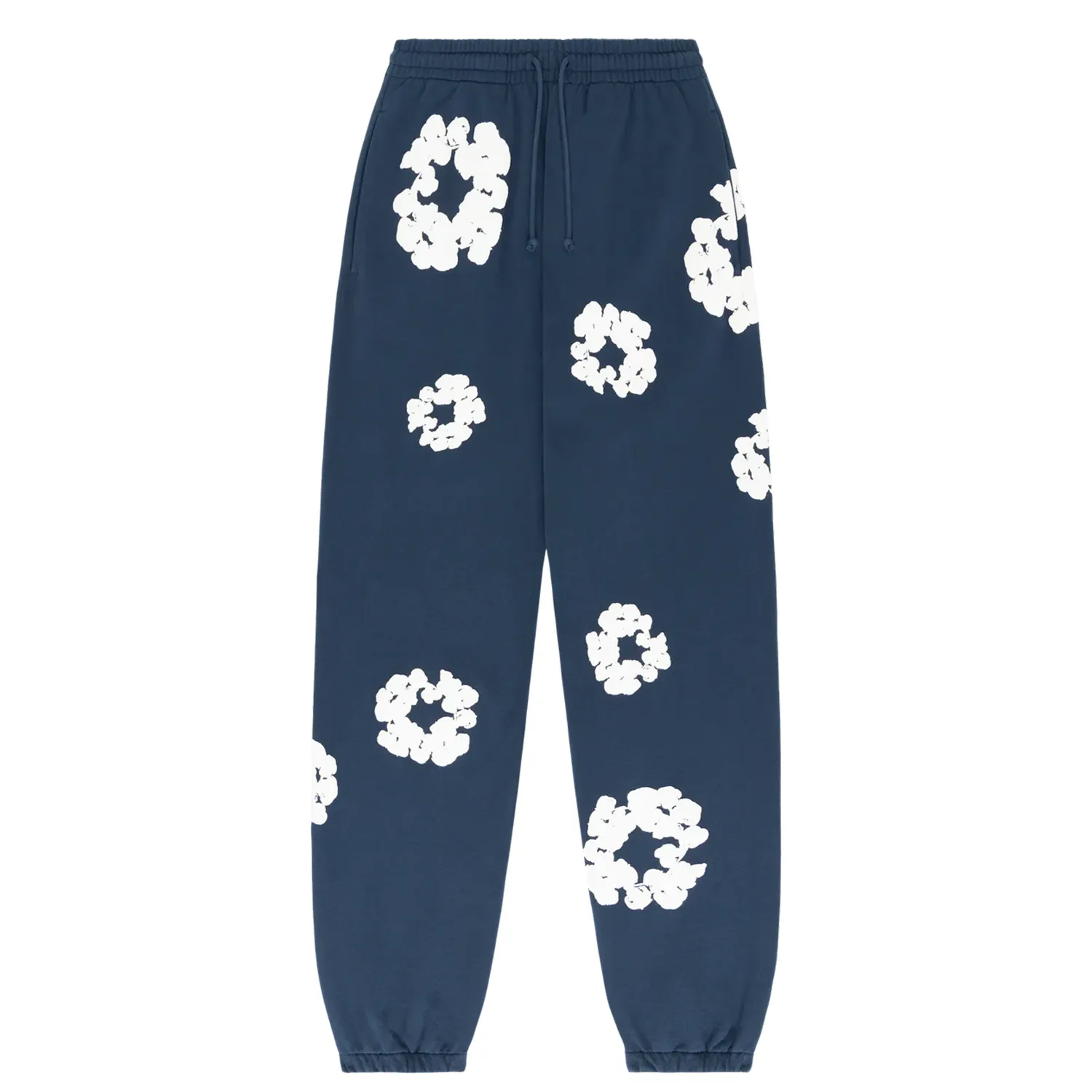 Denim Tears Cotton Wreath Sweatpants Navy