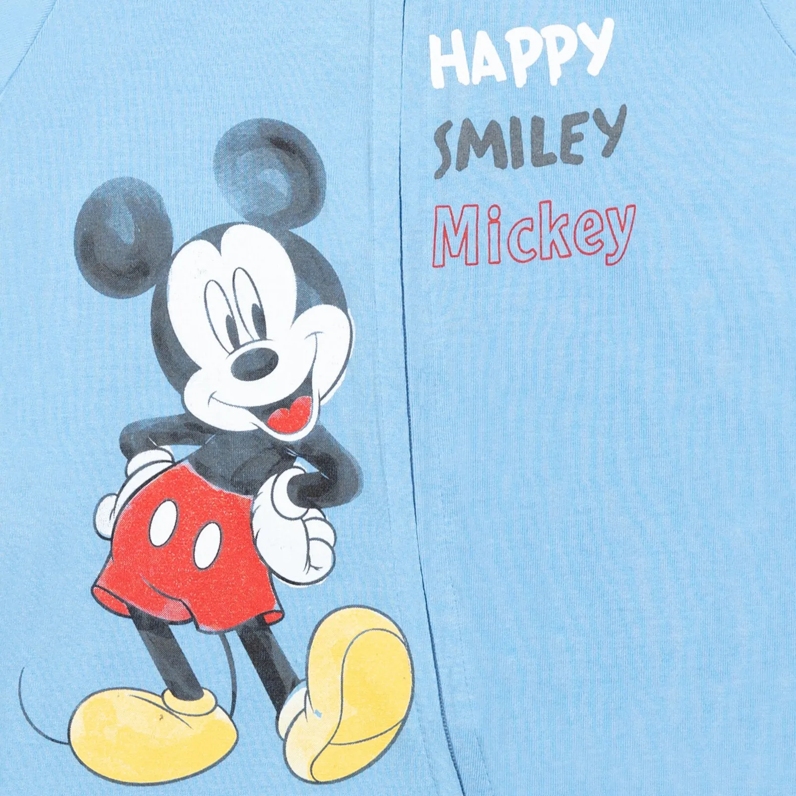 Disney Mickey Mouse 2 Pack Zip Up Sleep N' Play Coveralls