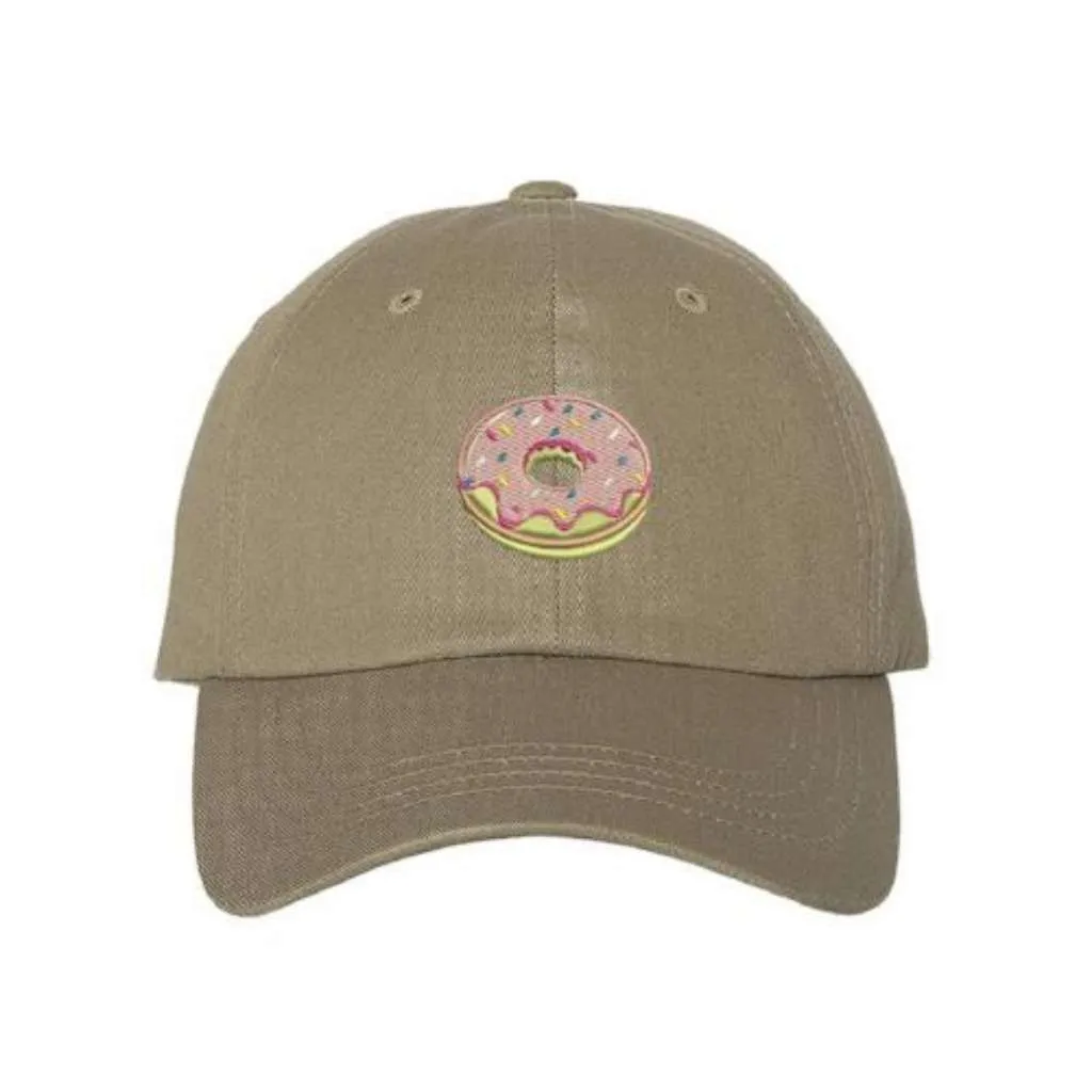 Donut Baseball Hat | Strawberry Donut Cap