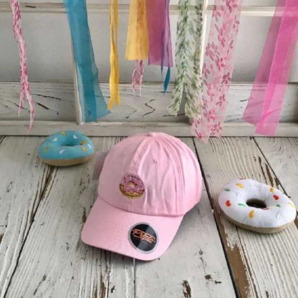 Donut Baseball Hat | Strawberry Donut Cap