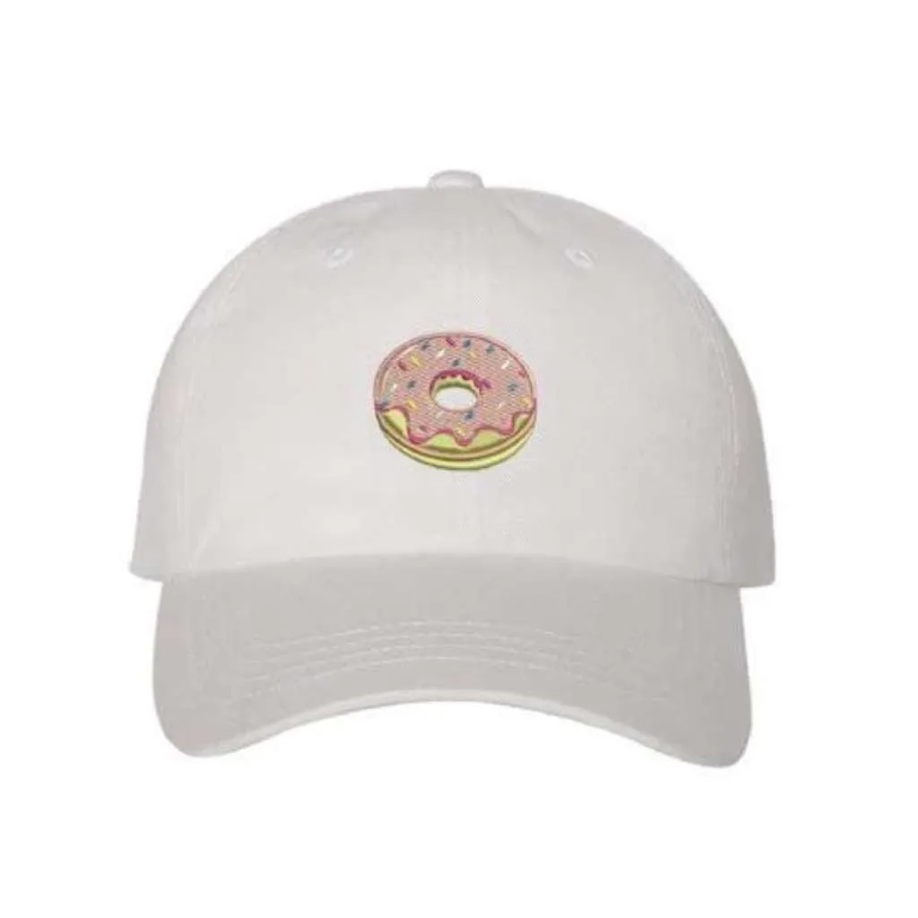 Donut Baseball Hat | Strawberry Donut Cap