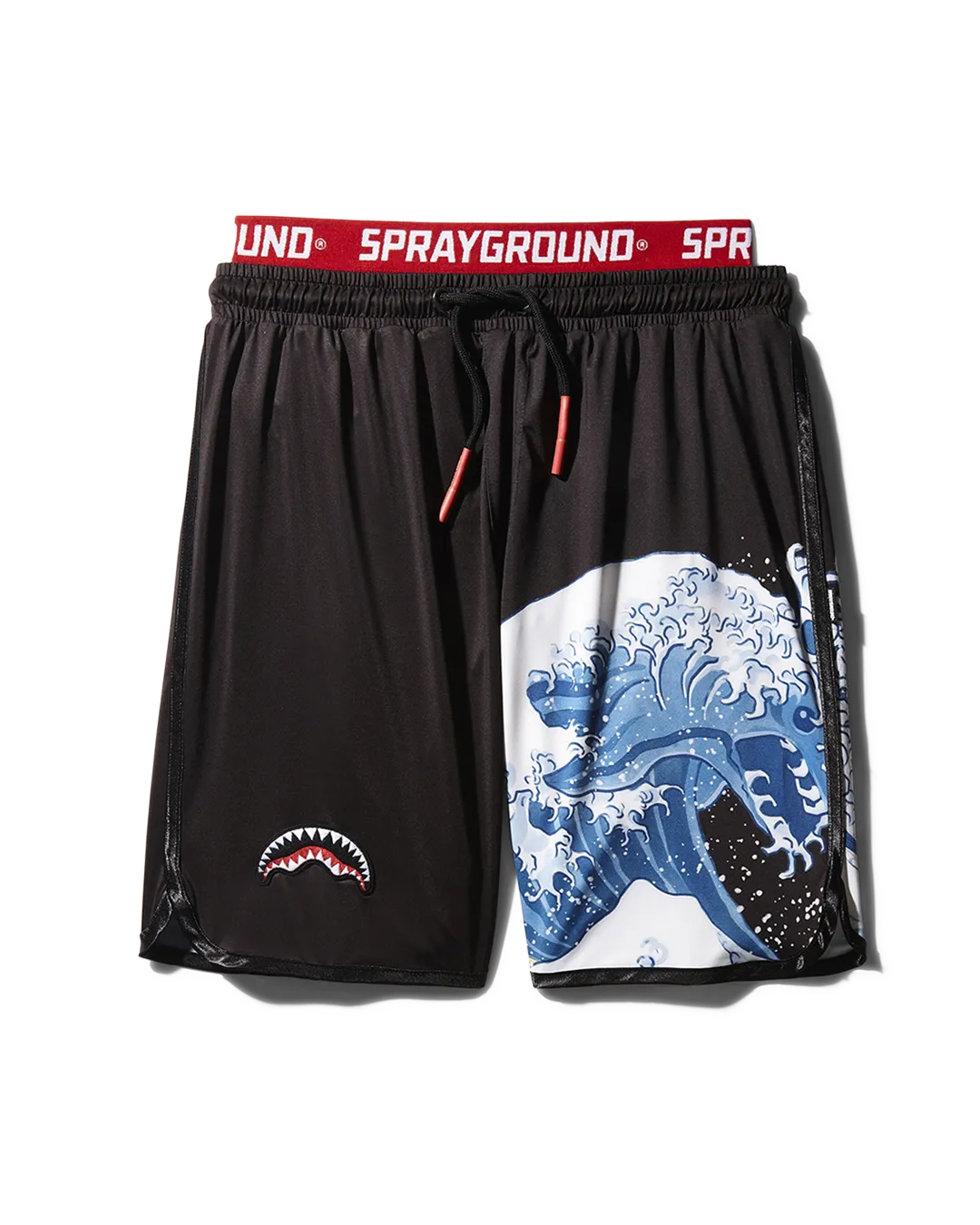 DRAGON WAVE CORTO SWIM TRUNKS (BLACK)