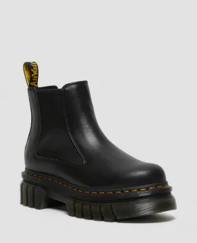 Dr.Martens Audrick Nappa Lux Plateau Chelsea Boots Black 27148001