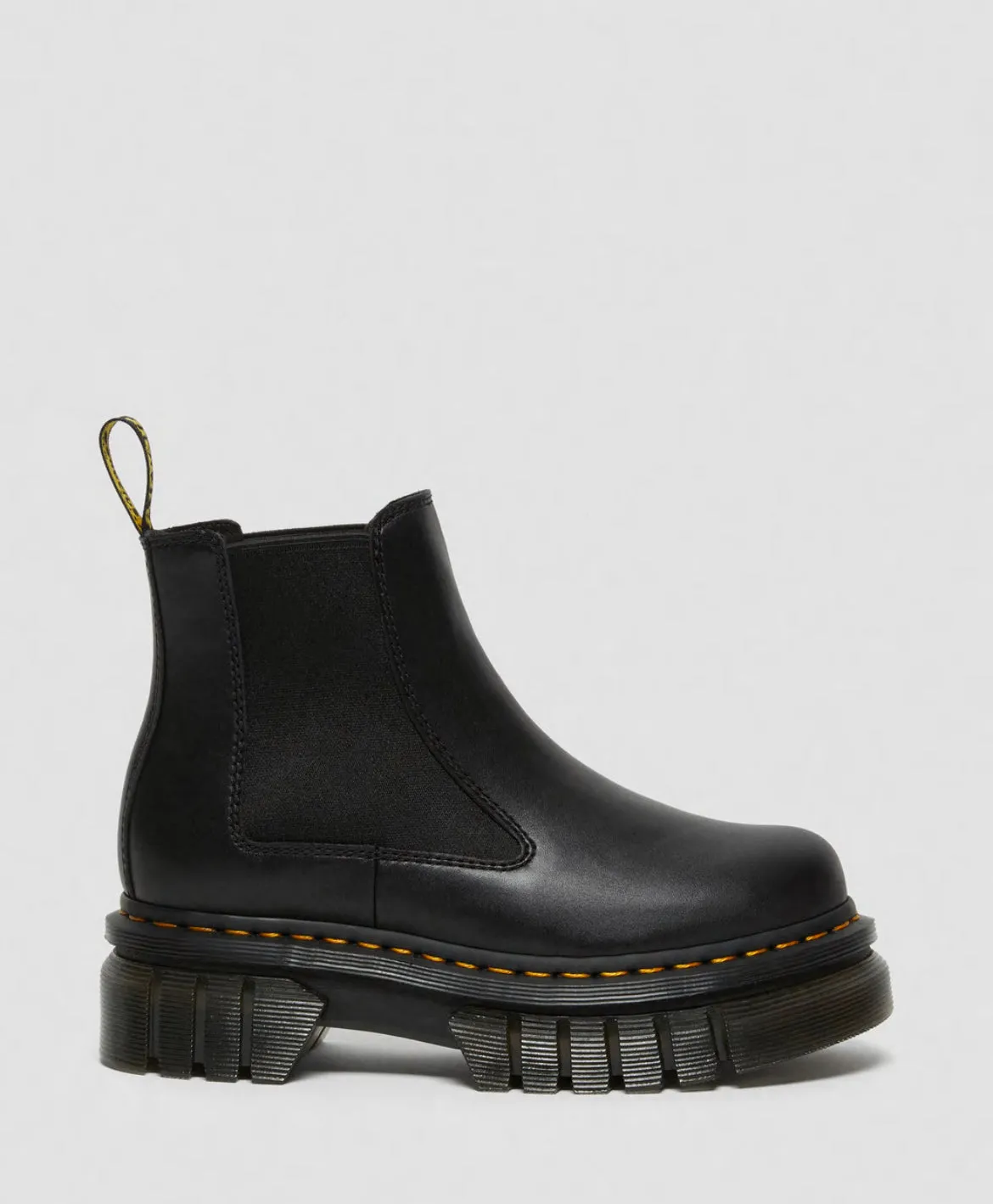 Dr.Martens Audrick Nappa Lux Plateau Chelsea Boots Black 27148001