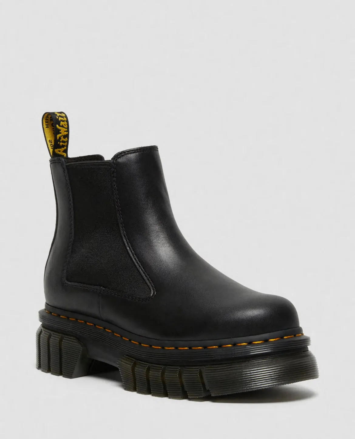 Dr.Martens Audrick Nappa Lux Plateau Chelsea Boots Black 27148001