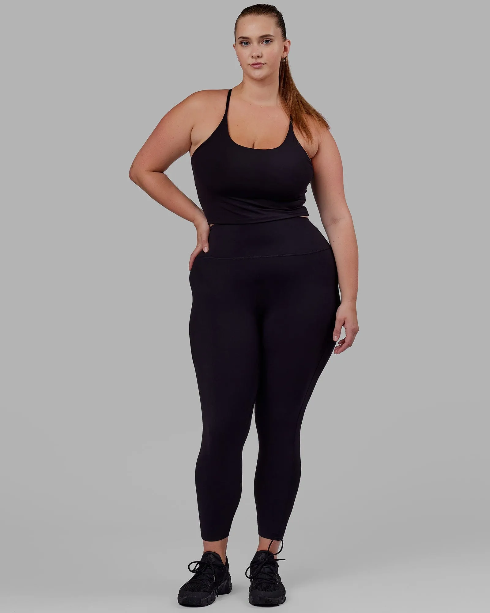 Elixir Full Length Tights - Black No Logo