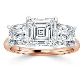 Emily - 18ct Rose Gold - Asscher