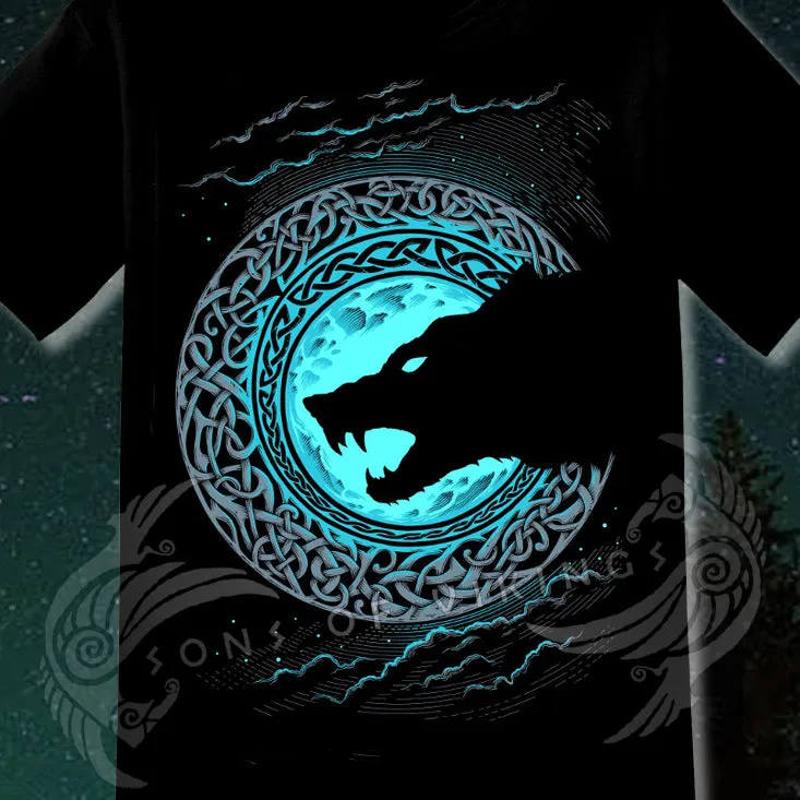 Fenrir Norse Wolf T-Shirt