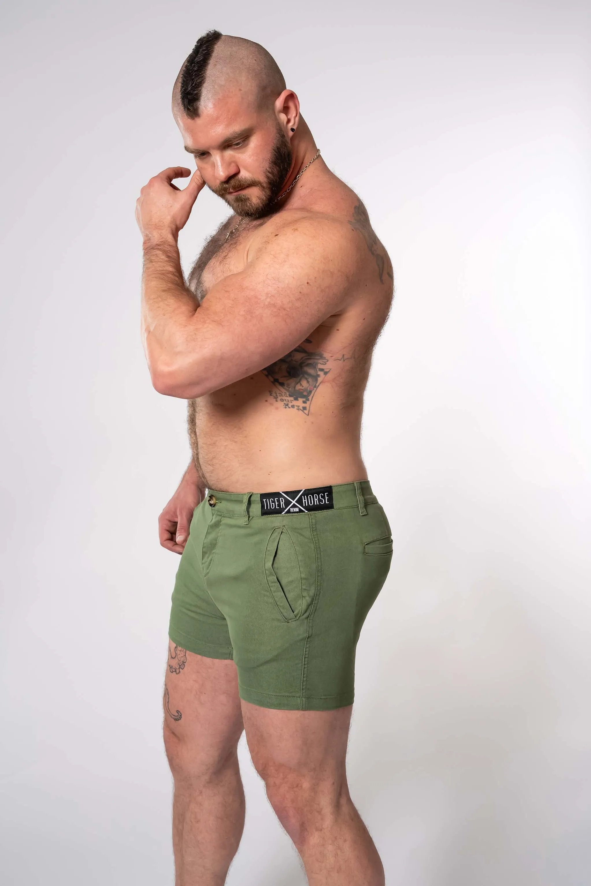 FINN Jungle Green Shorts