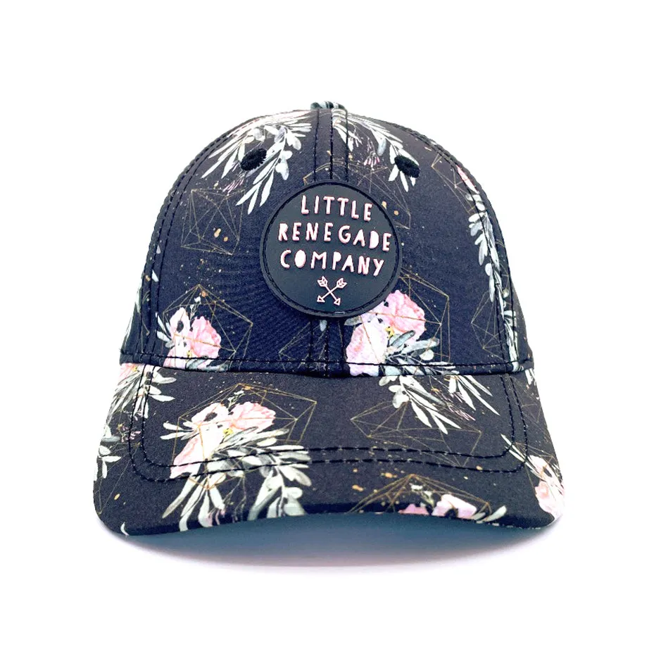 FLORAL VALENTINE BASEBALL CAP - 3 Sizes