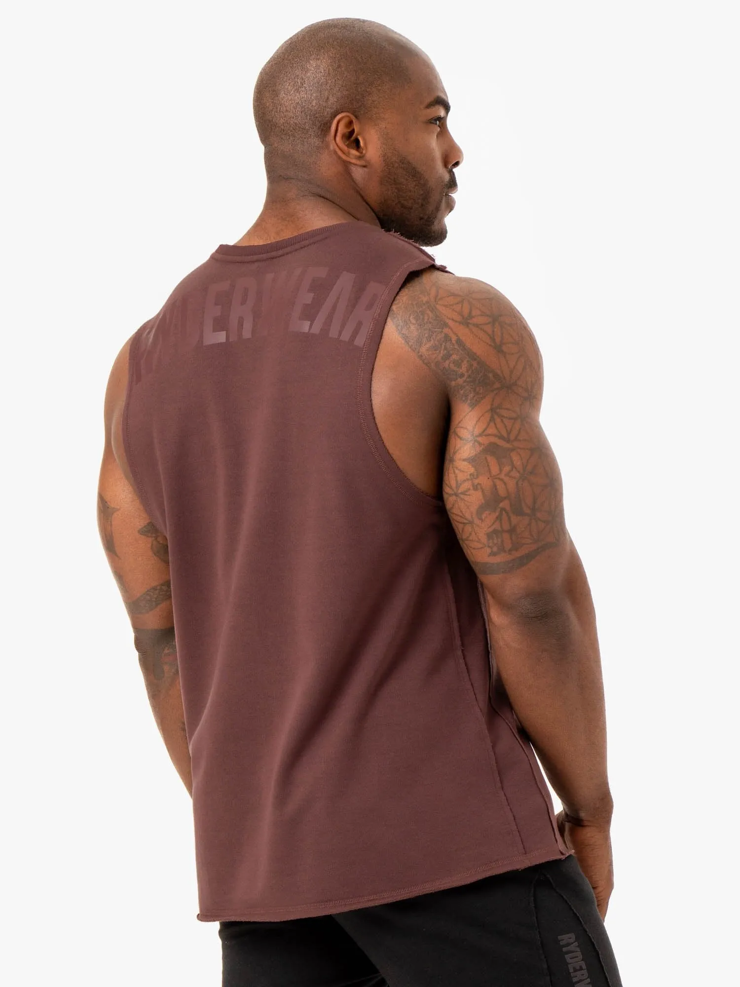 Force Fleece Tank - Brick