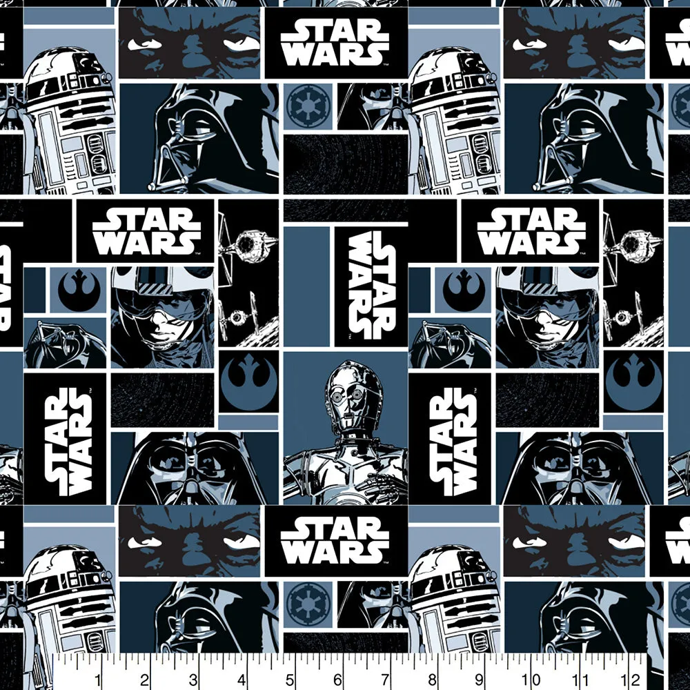 FS598_1 Darth Vader Star Wars Cotton