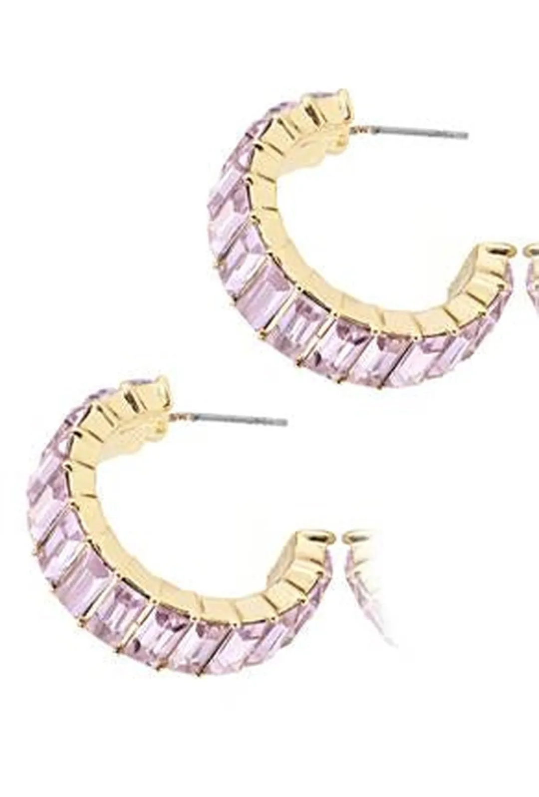 GRAZIELLA - GOLD GEM STONE EARRING