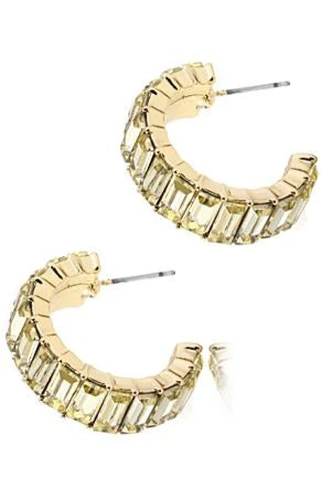 GRAZIELLA - GOLD GEM STONE EARRING