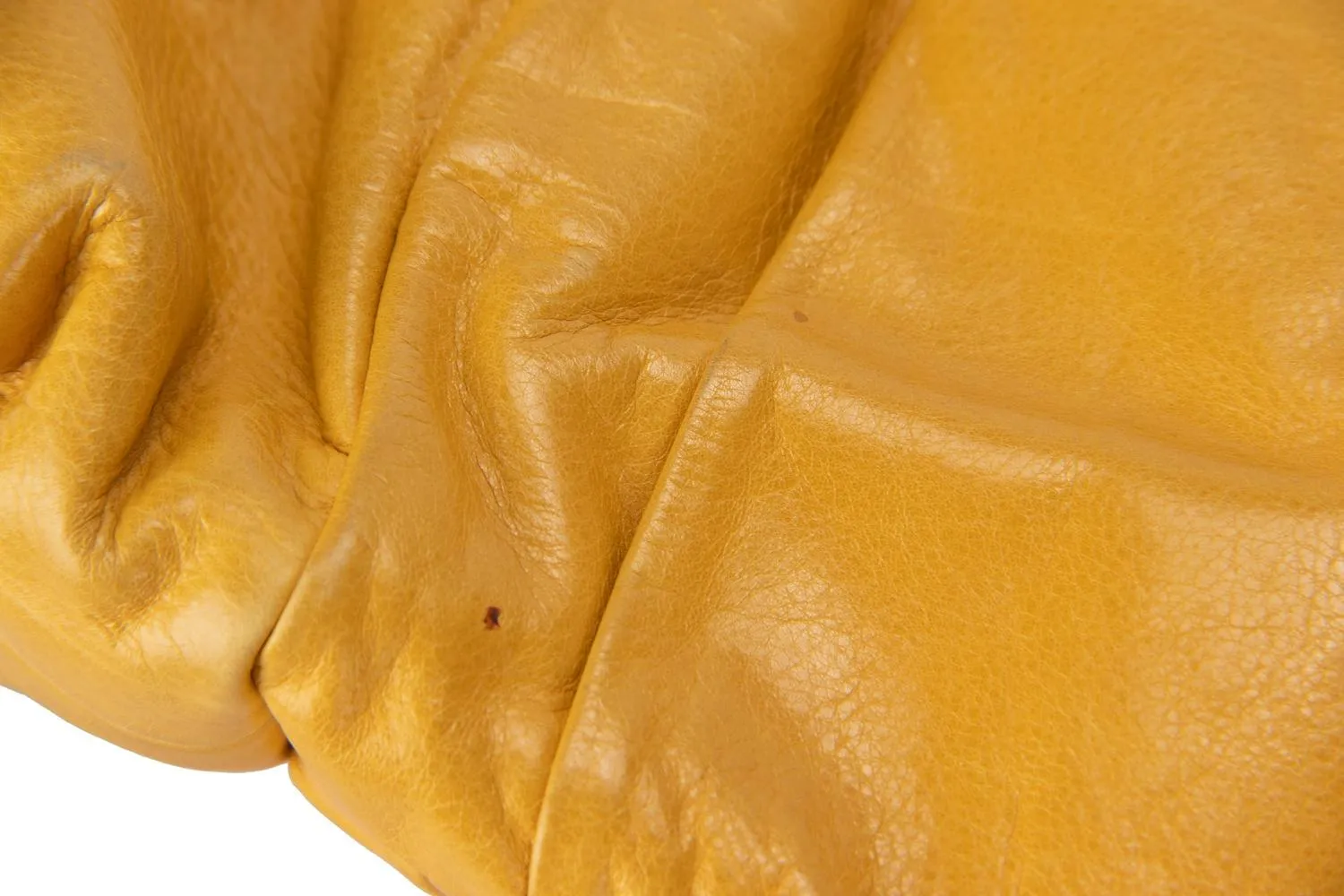 Gucci Mustard Yellow Leather Clutch