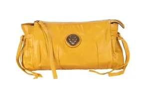 Gucci Mustard Yellow Leather Clutch