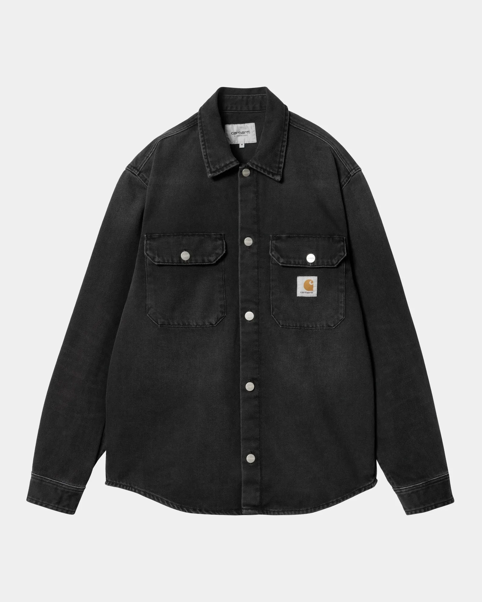 Harvey Shirt Jacket | Black (dark used wash)