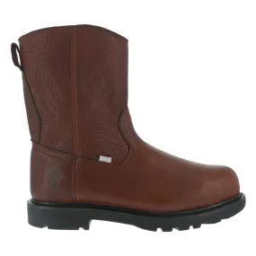 Hauler Composite-Toe Int Met Guard 10 inch Wellington Work Boot Brown