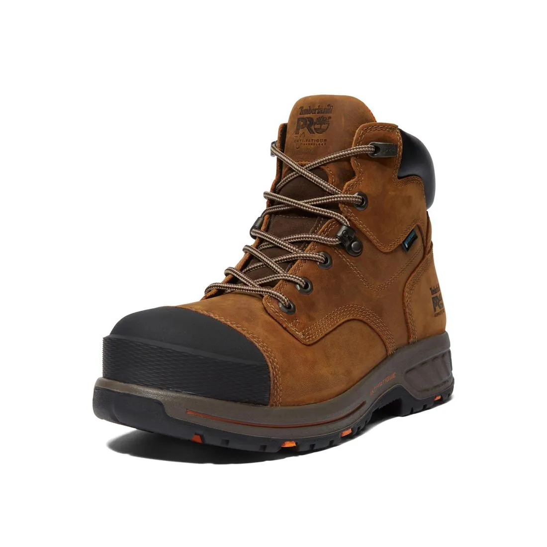 Helix HD 6 Inch Composite-Toe Waterproof Work Boot Brown