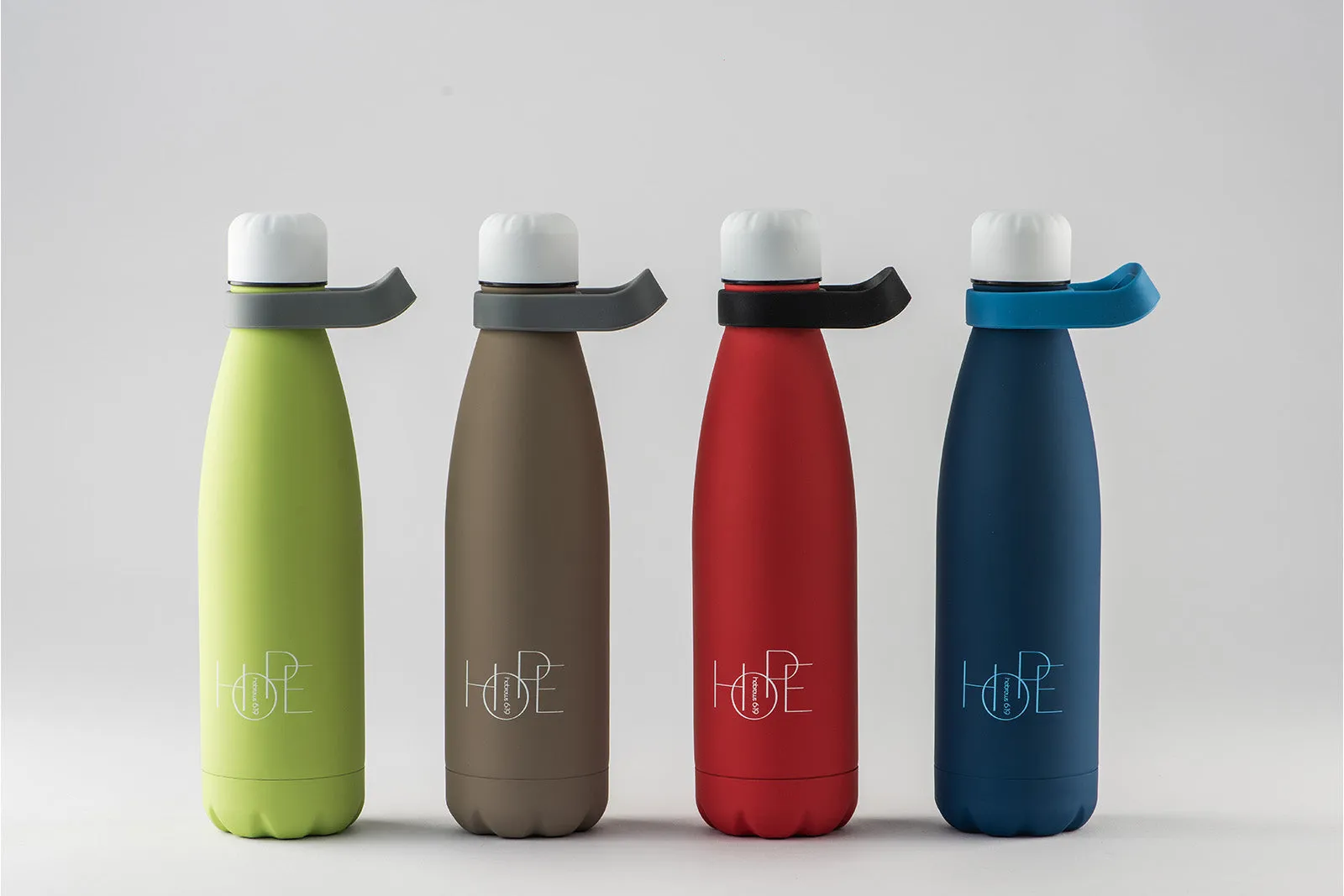 HOPE (Hebrew 6:19) Four-color Portable Sports Insulated Bottle, Frosted Body, Leak-proof Seal