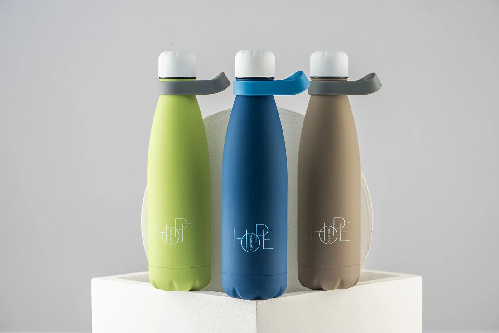 HOPE (Hebrew 6:19) Four-color Portable Sports Insulated Bottle, Frosted Body, Leak-proof Seal