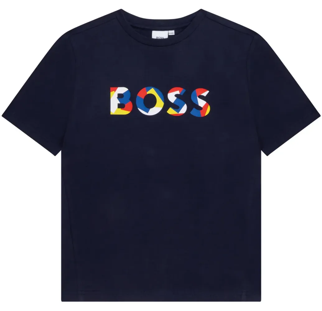 Hugo Boss Kids T-Shirt Navy Blue J25N46-849