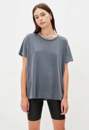 Jersey Relaxed Tee / Steel