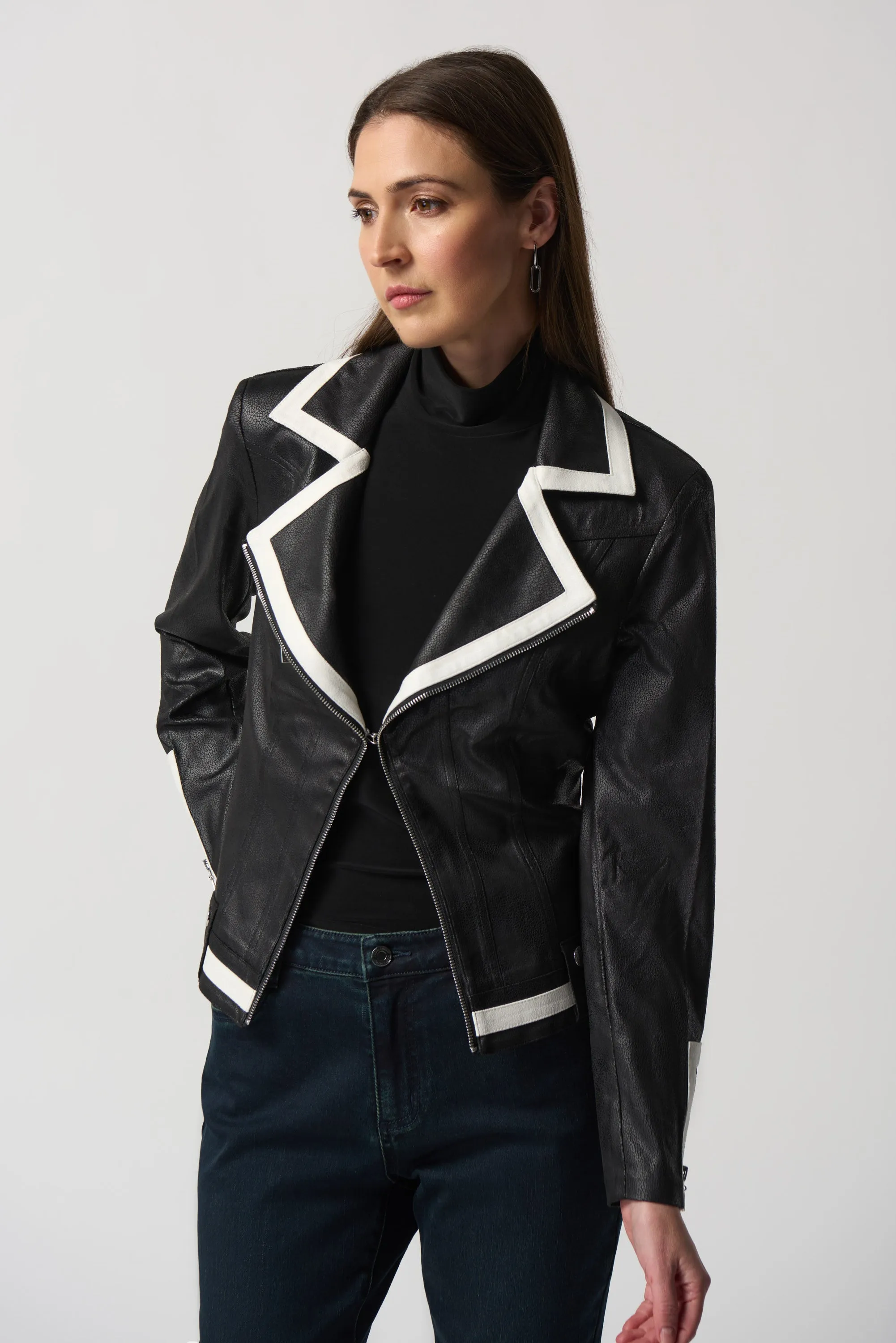 Jet Set Jacket - Black/White 233909