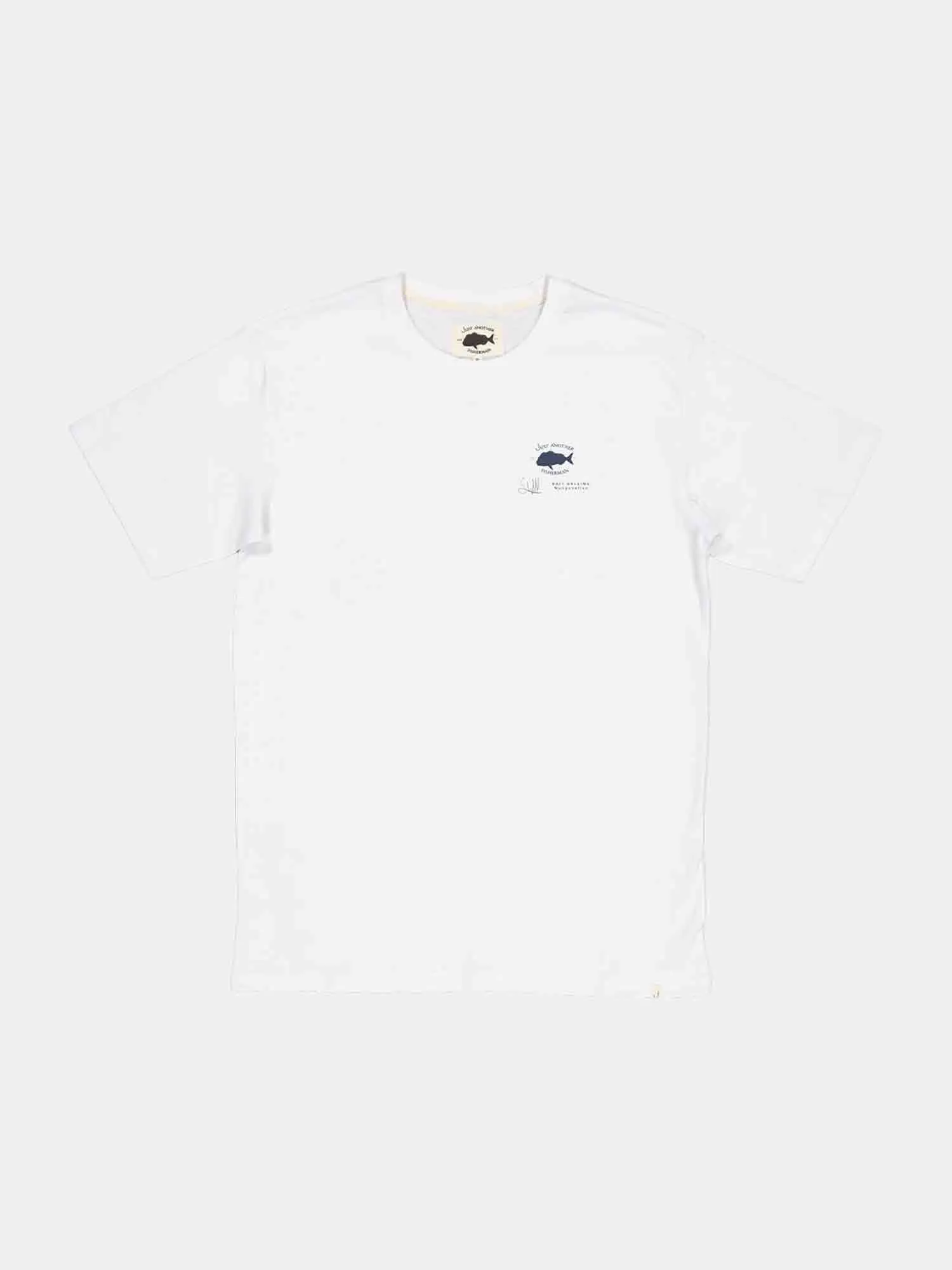 Just Another Fisherman Bait Balling Tee - White