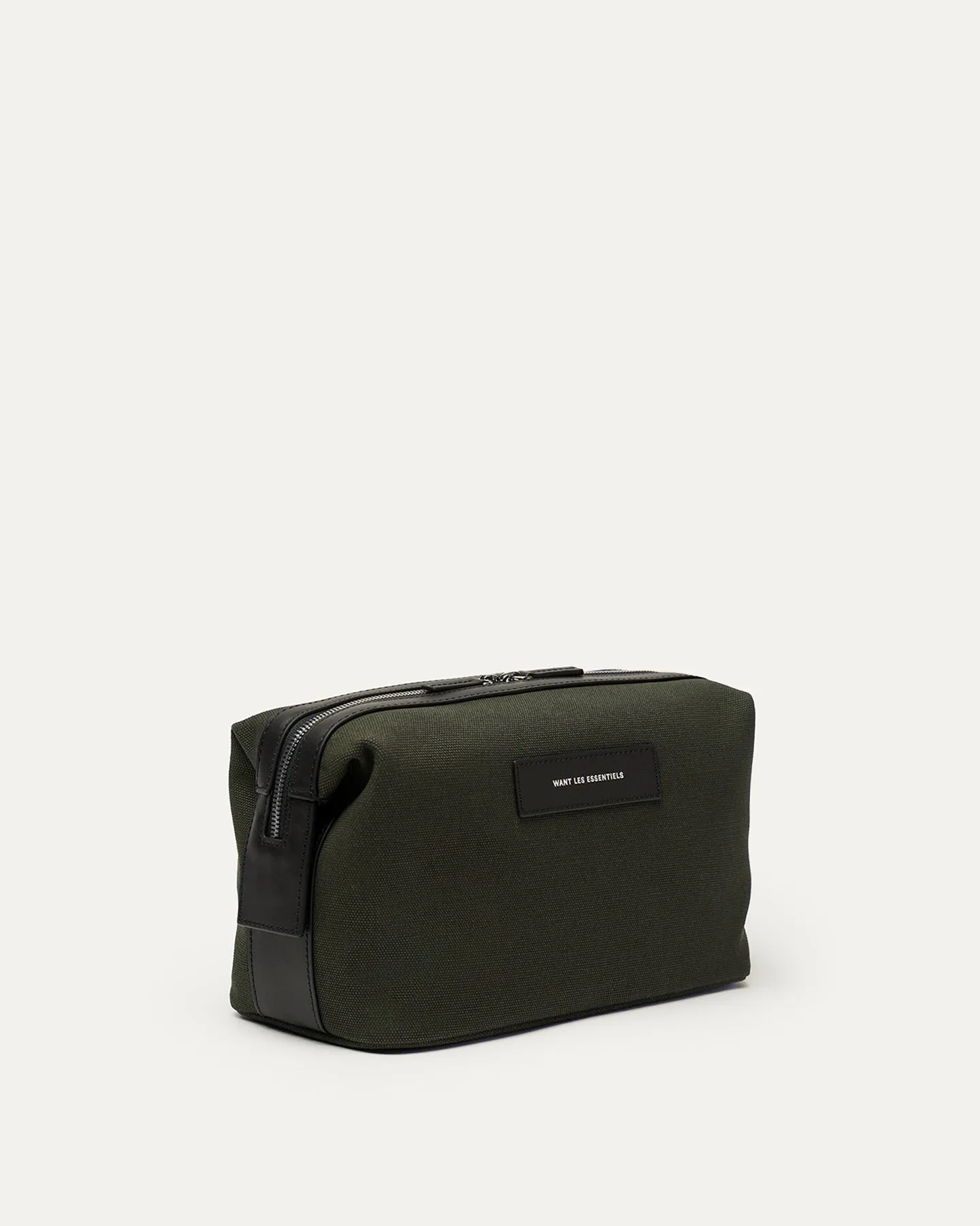 Kenyatta Organic Cotton Canvas Toiletry Bag