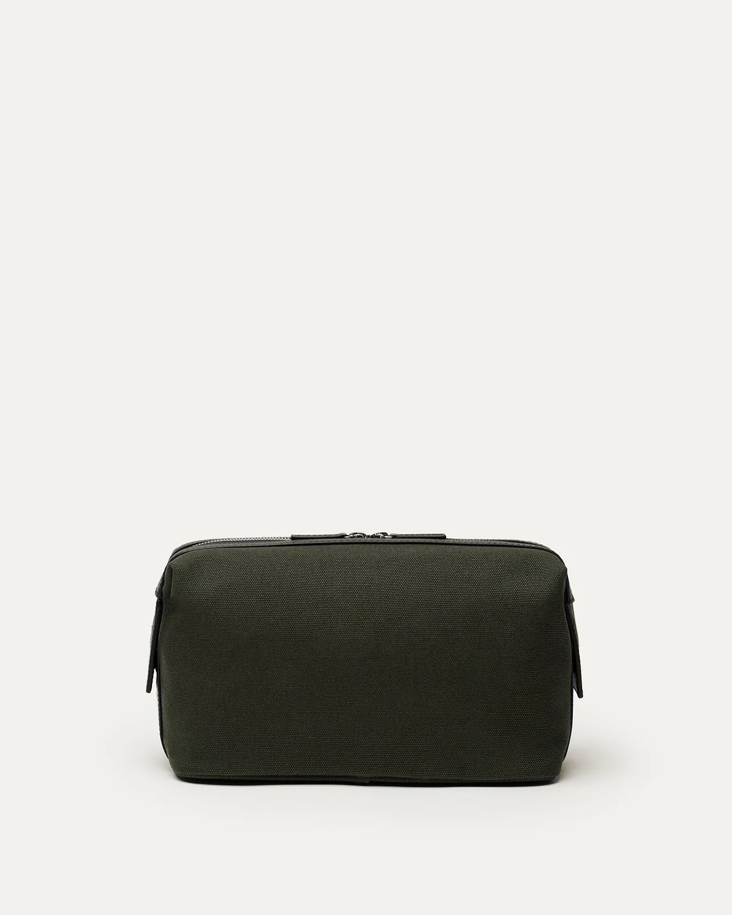 Kenyatta Organic Cotton Canvas Toiletry Bag